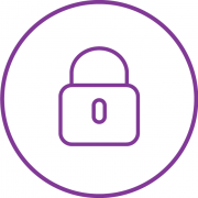 icon of a lock